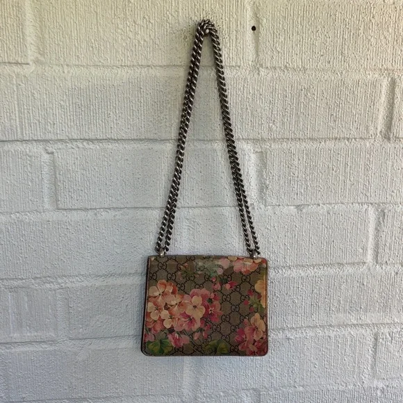 Gucci Monogram Floral Leather Dionysus Mini Crossbody - Picture 10 of 14
